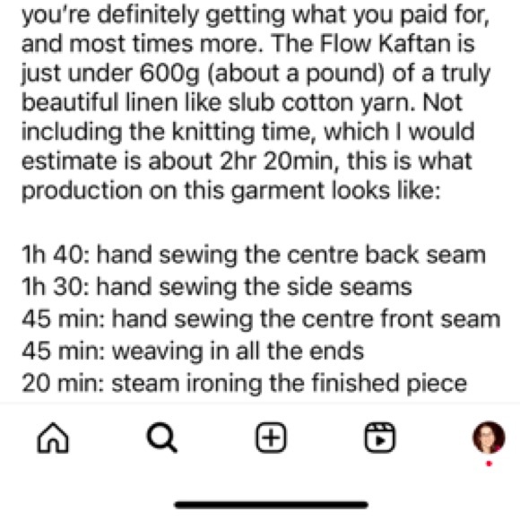 NWT Isobel & Cleo Hand Knit Flow Kaftan - Picture 11 of 11